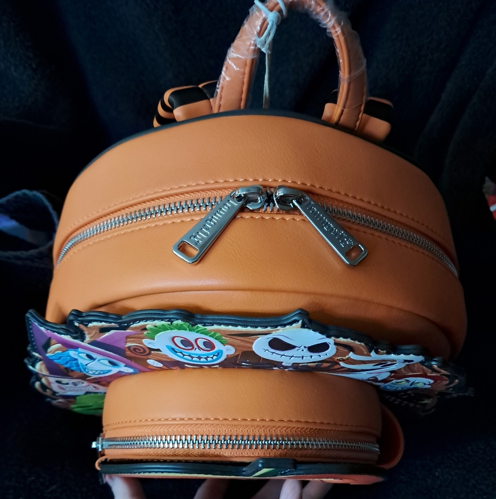 Nightmare Before Christmas Cameo Loungefly Mini Backpack - Picture 5 of 5